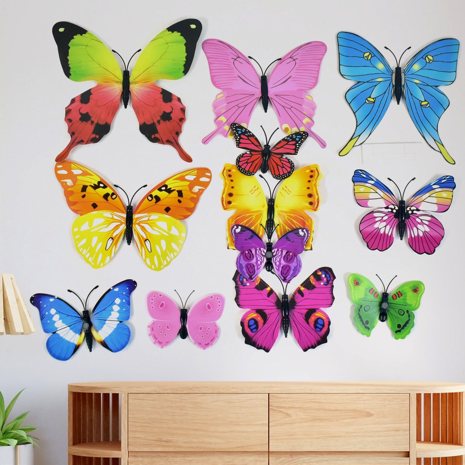 Decorative Colorful Butterfly Wall Stickers Decorative Colorful Butterfly Wall Stickers
